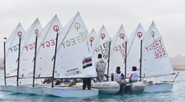 تتويج الأبطال اليوم.. ختام منافسات البطولة العربية للشراع في سوما باي بمصر